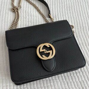 Gucci Small Dollar Interlocking G Chain Bag